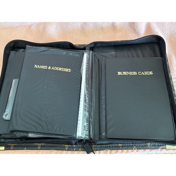 Louis Vuitton Weekly Planner 1994 Zipper Front Tag Excellent - Picture 8 of 14